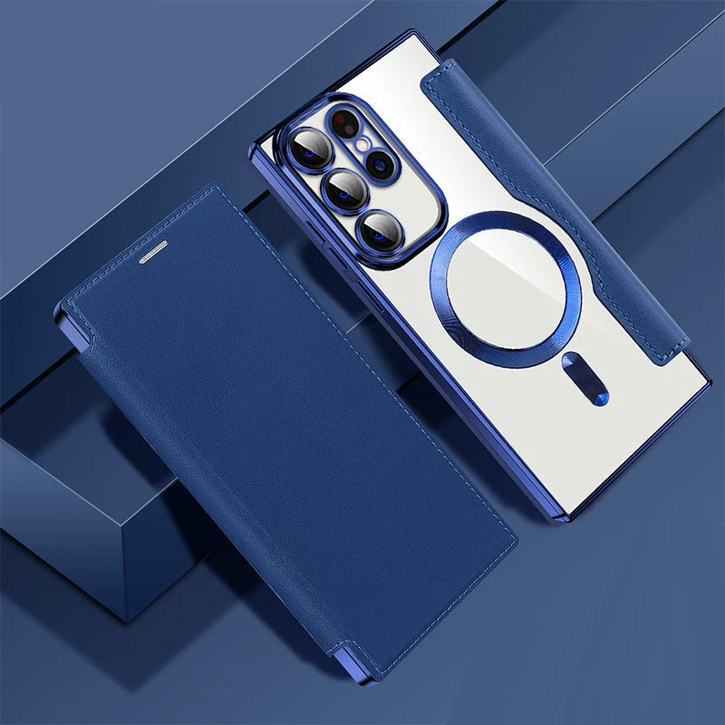 Unisex Flip Case Samsung met Magnetische Sluiting en Kaartsleuf 9