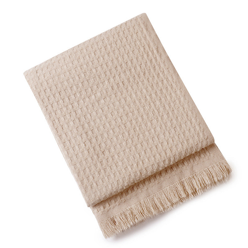 Unisex Gebreide Deken Met Textuur 5