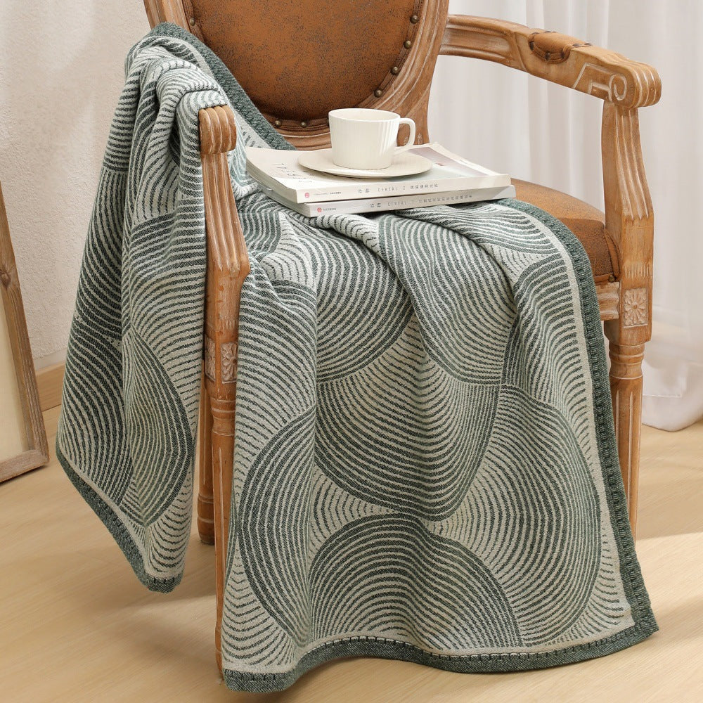Unisex Gebreide Deken Minimalistisch Design 7
