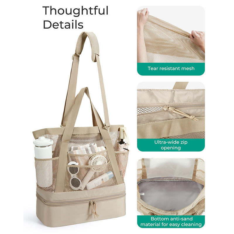 Unisex Geïsoleerde Strandkoeltas Multifunctioneel 5