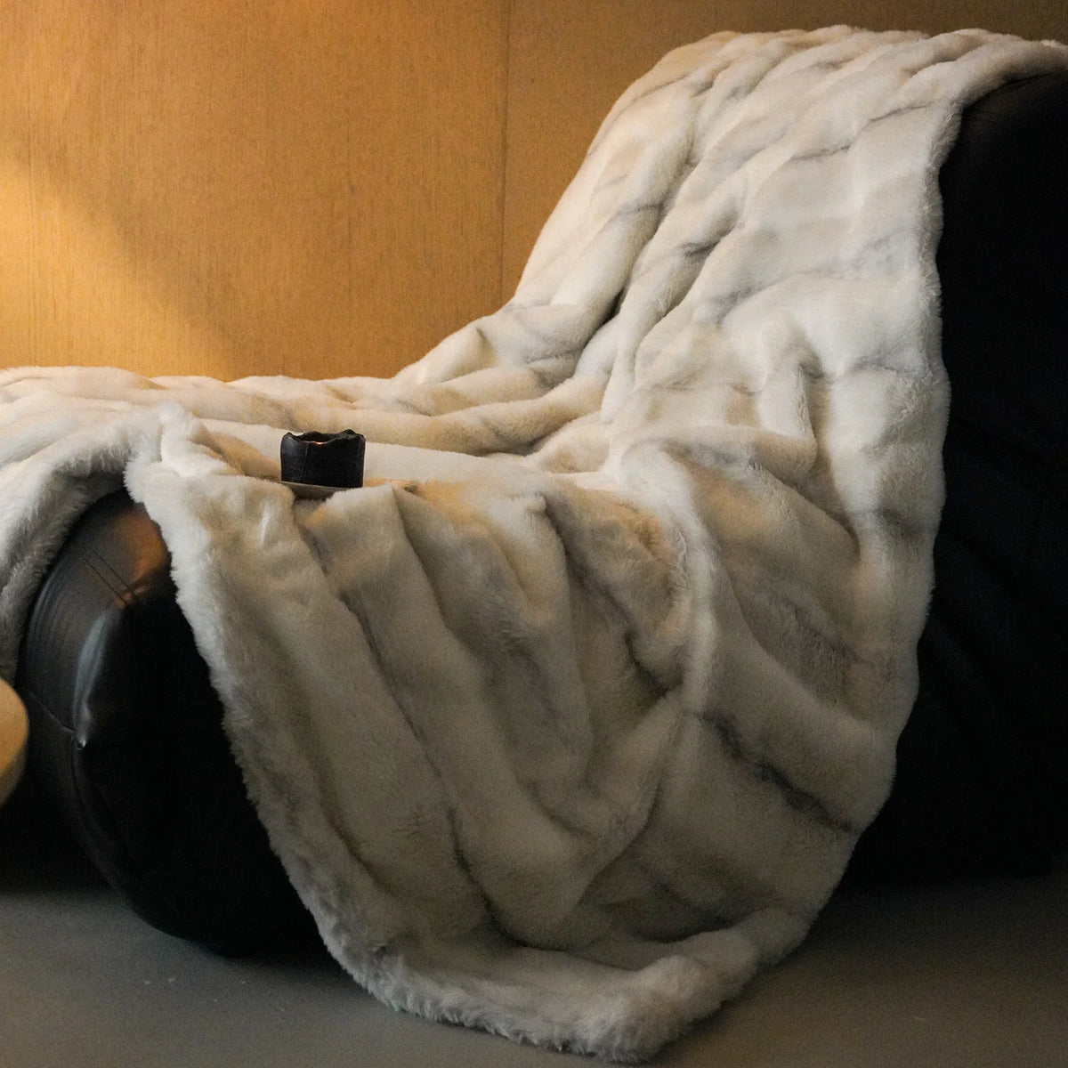 Unisex Gewatteerde Knuffeldeken Imitatiebont 9