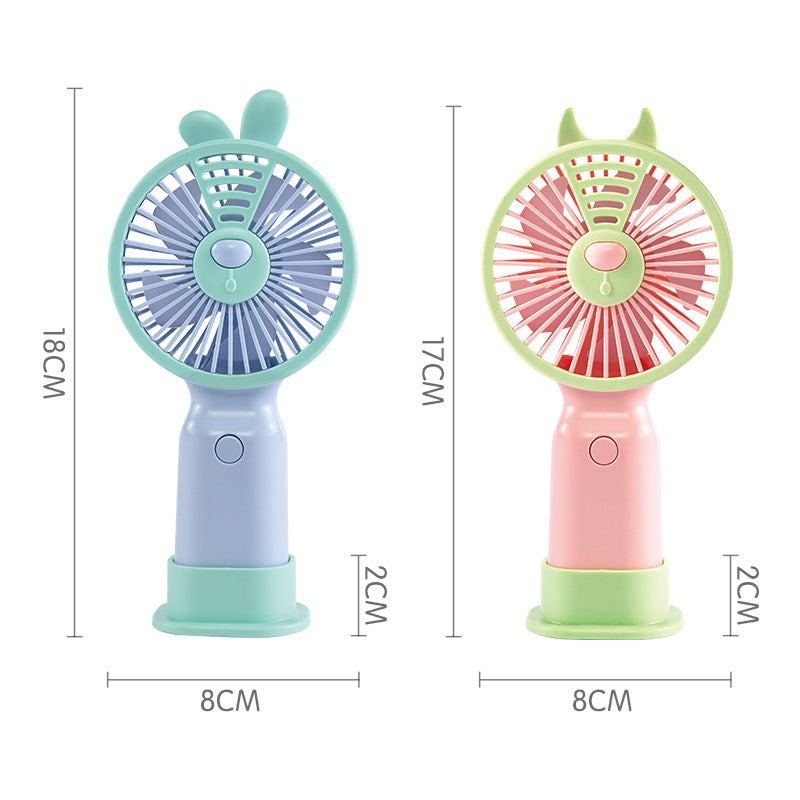 Unisex Handventilator Draagbaar Met Konijntjesthema 3