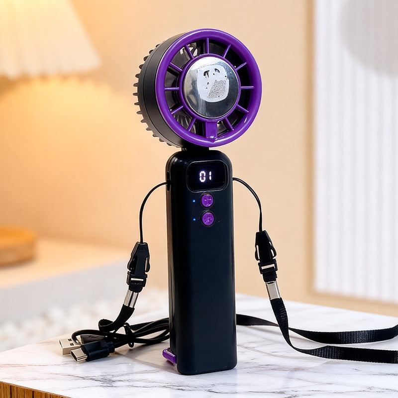 Unisex Handventilator Draagbaar Met Mistfunctie 7