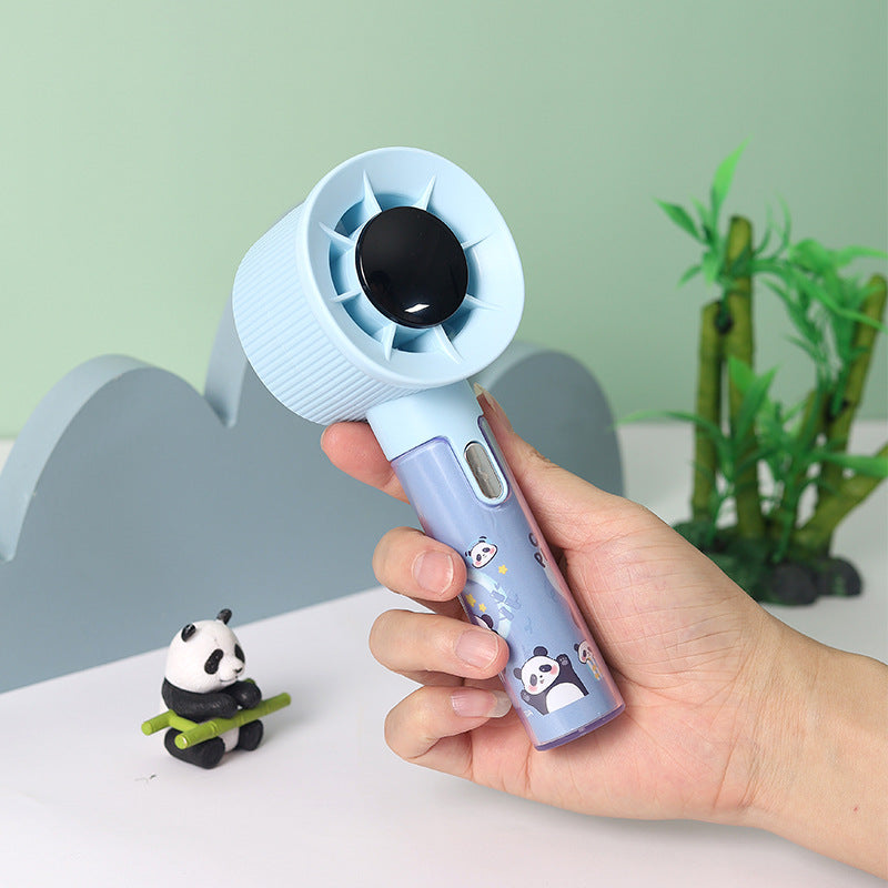 Unisex Handventilator Draagbaar Met Vochtreservoir Panda Design 6