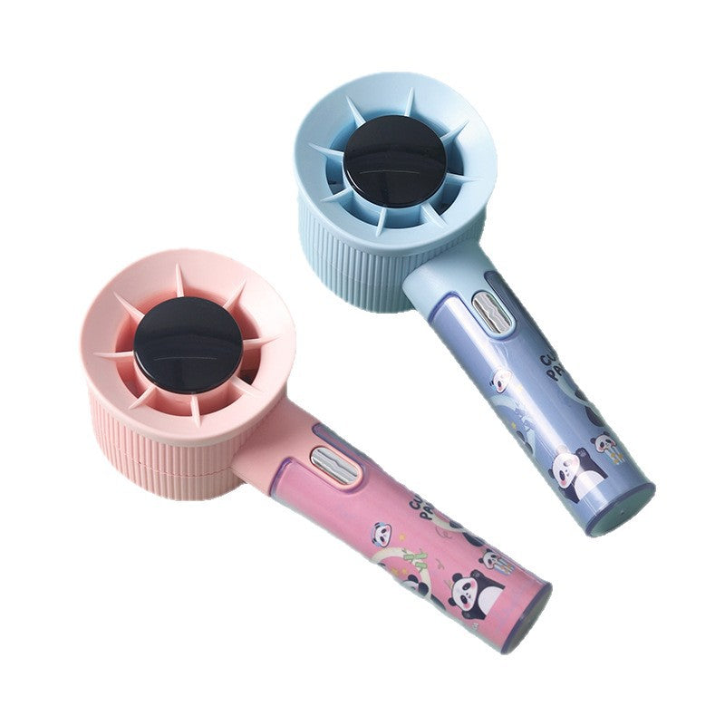Unisex Handventilator Draagbaar Met Vochtreservoir Panda Design 8