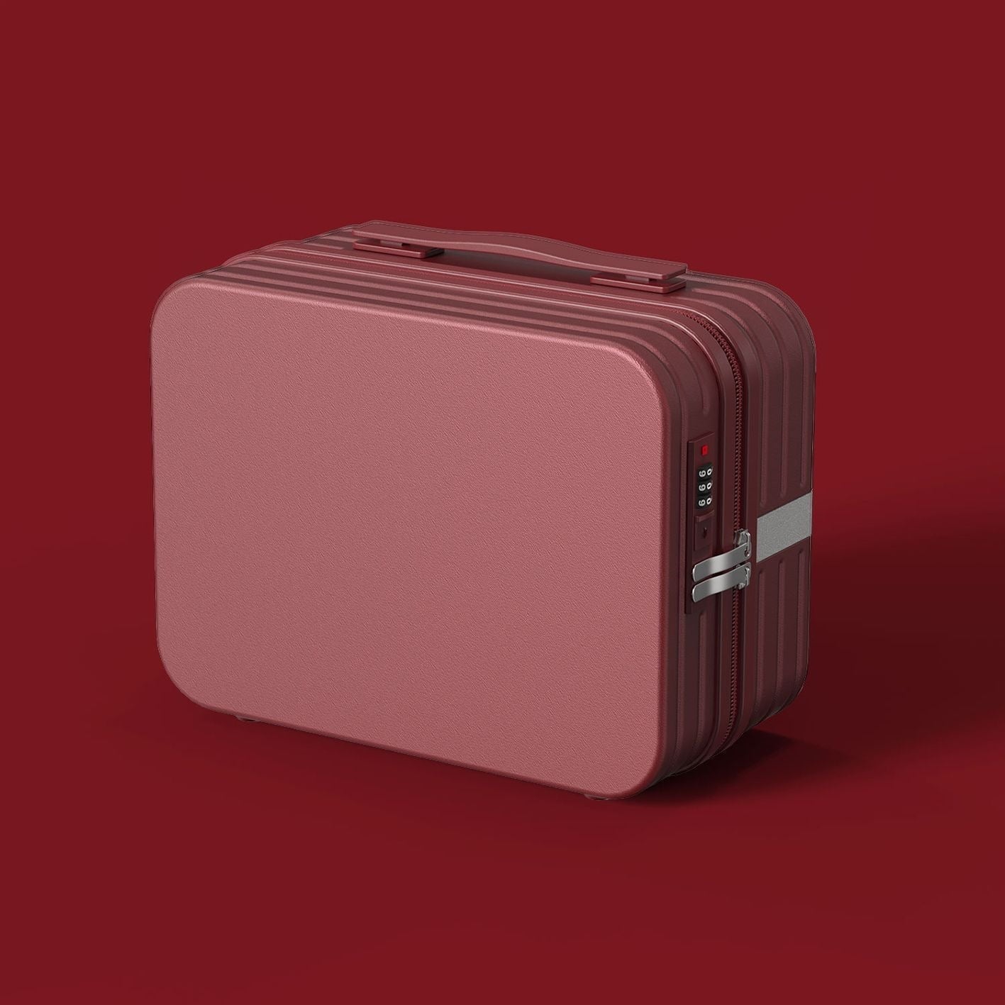 Unisex Hardshell Koffer Compact Met Geïntegreerd Cijferslot 0
