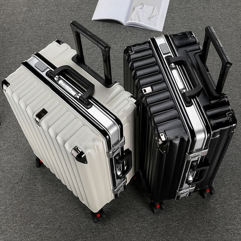 Unisex Hardshell Trolley met USB-oplaadpoort en Multifunctionele Opbergruimte 1