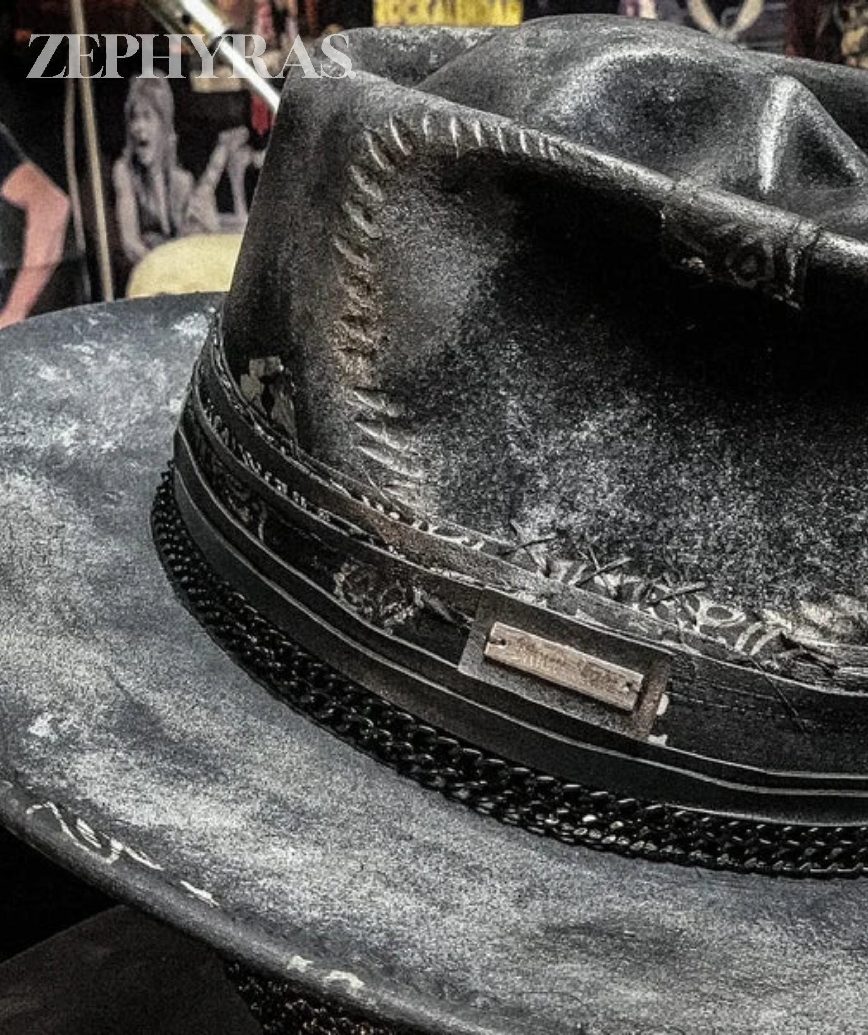 Unisex Hoed Schedelontwerp Edgy Accessoire 5