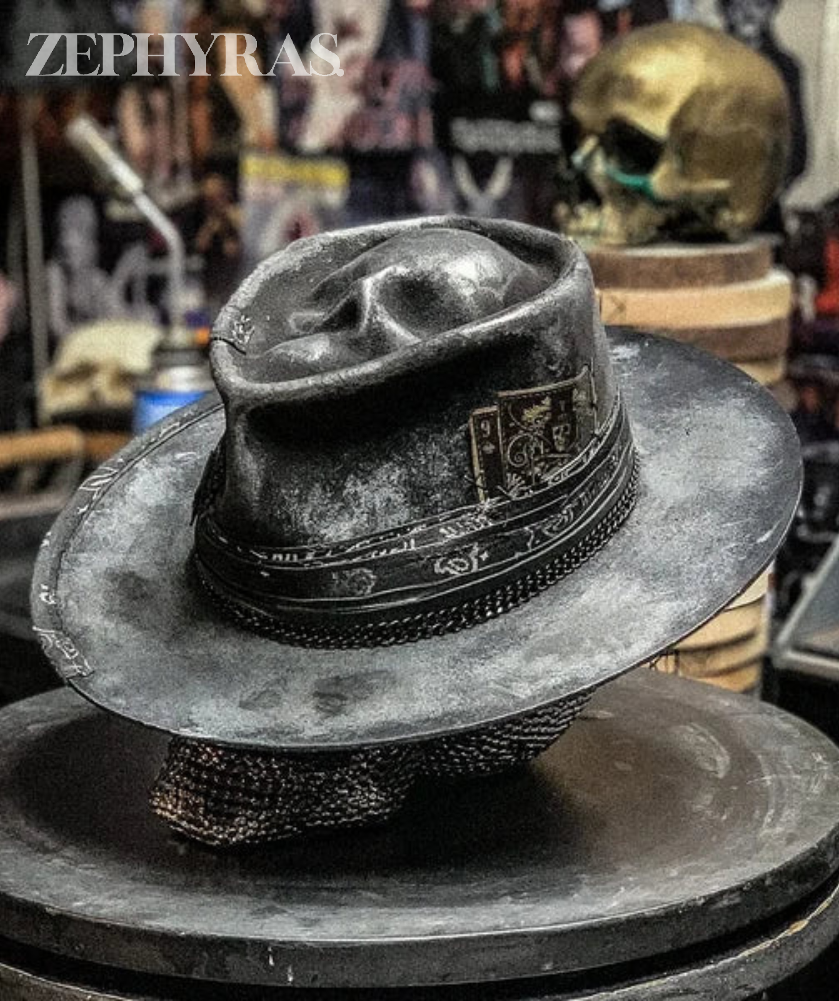 Unisex Hoed Schedelontwerp Edgy Accessoire 6