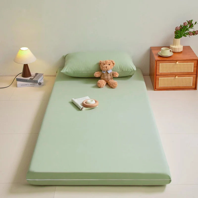 Unisex Hoeslaken en Kussensloopset Geruit Klassiek Design 6