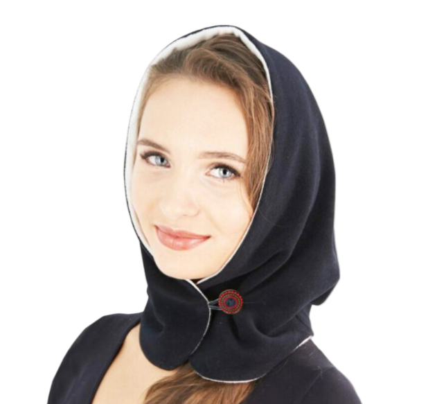 Unisex Hooded Scarf Stijlvol en Warm 0