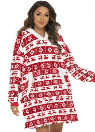 Unisex Hoodiedeken voor Comfort en Warmte 10