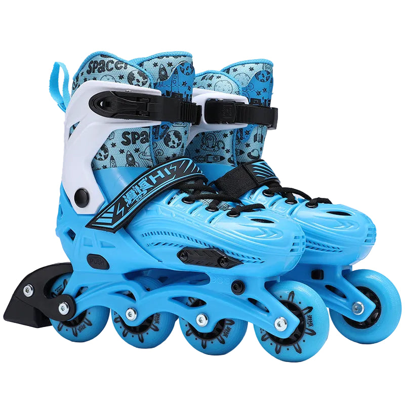Unisex Inline Skates Verstelbaar Comfortabel Design 0