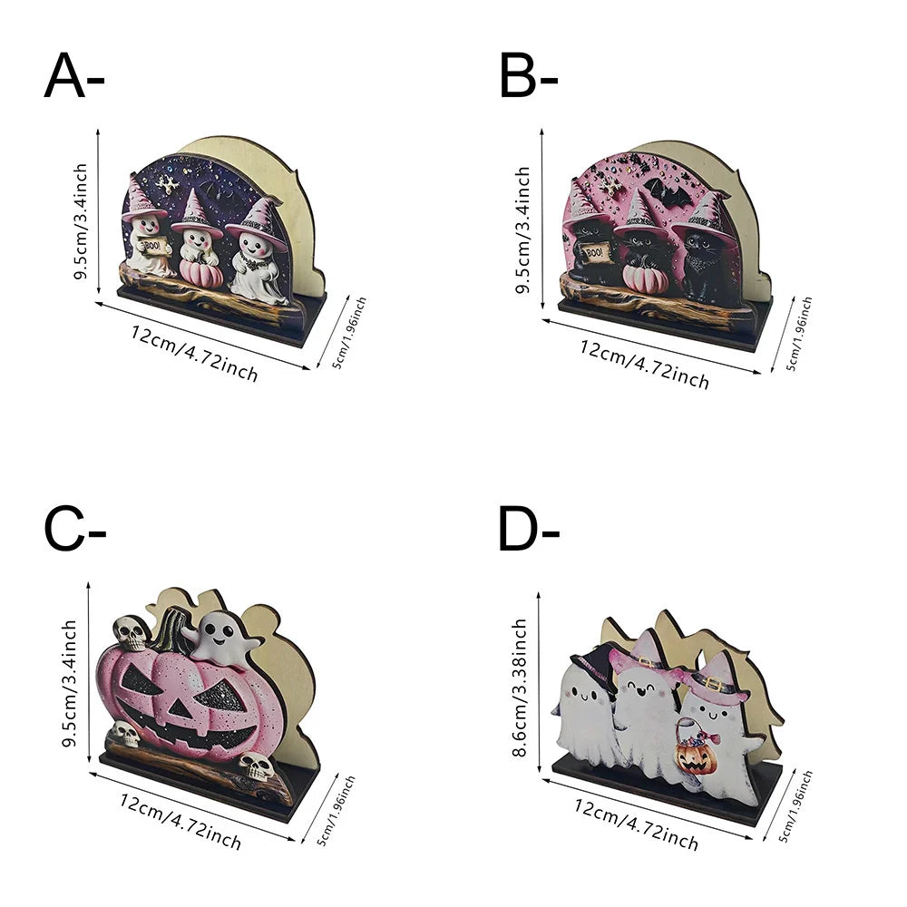 Unisex Kaarthouder Creatief Vleermuisontwerp voor Bureau Decoratie 7