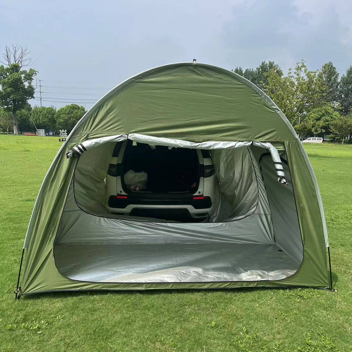 Unisex Kampeertent Compact Met Ventilatie Voor Maximaal Vier Personen 3