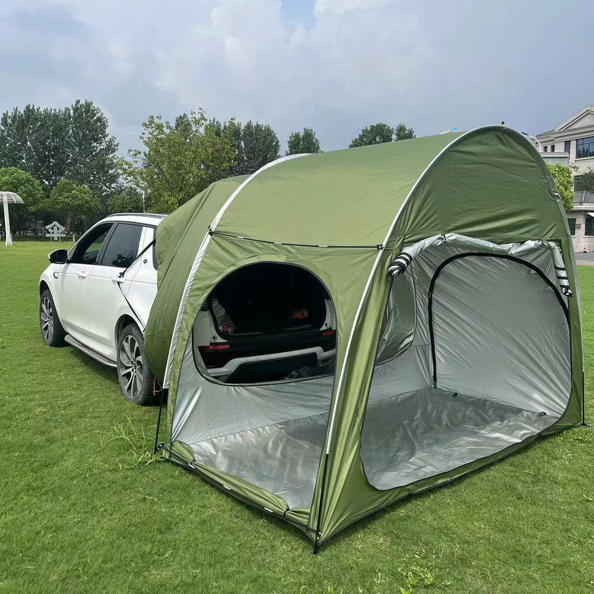 Unisex Kampeertent Compact Met Ventilatie Voor Maximaal Vier Personen 4