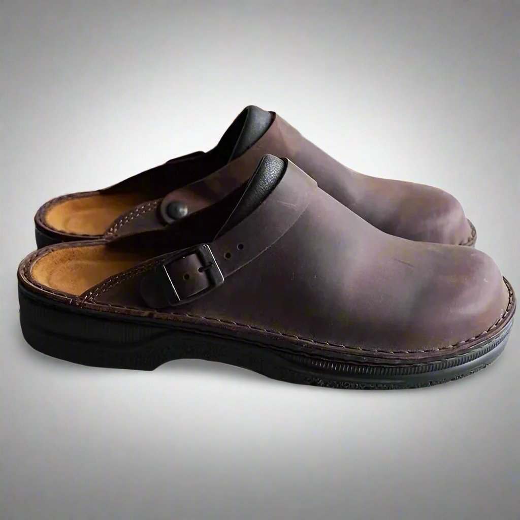 Unisex Klompen Suède Slip-On Met Verstelbare Band 5