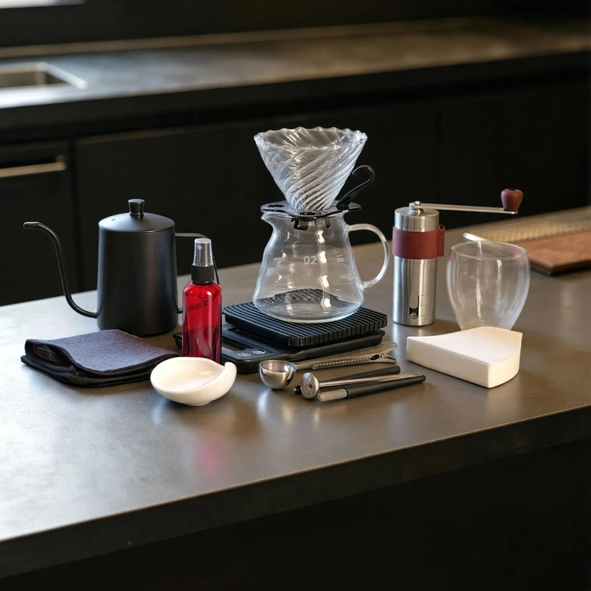 Unisex Koffiezetset Handmatige Bereiding Draagbaar 0