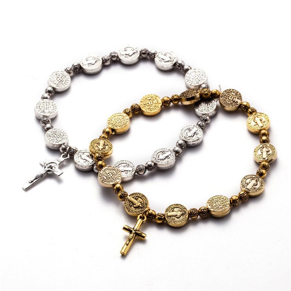 Unisex Kruisarmband in Goud en Zilver 1
