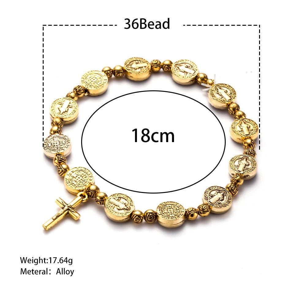 Unisex Kruisarmband in Goud en Zilver 7