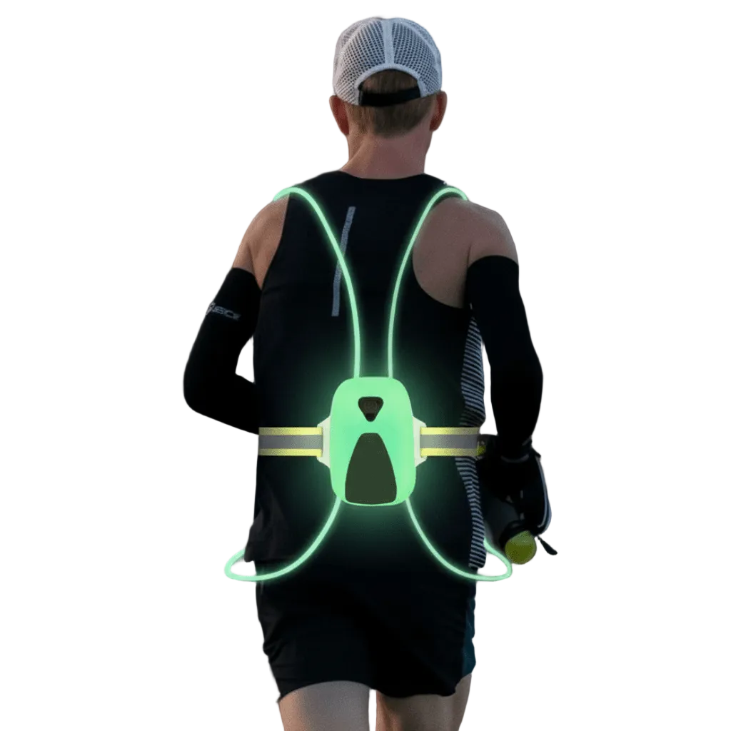 Unisex LED Veiligheidsvest voor Joggen en Buitenactiviteiten 0