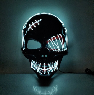 Unisex LED Vendetta Masker voor Halloween 10