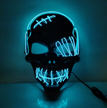 Unisex LED Vendetta Masker voor Halloween 3