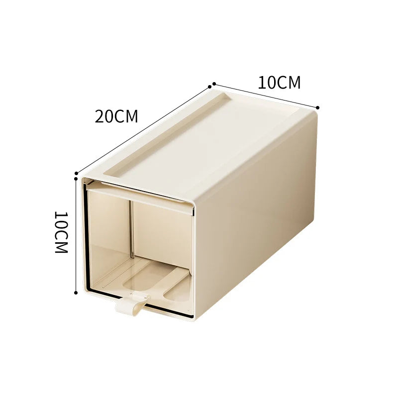 Unisex Ladebox Compact Stapelbaar Met Transparant Venster 7