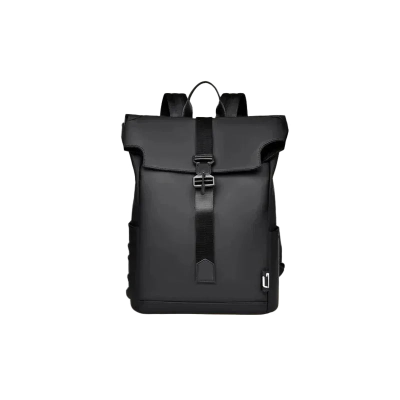 Unisex Laptop Rugzak Waterdicht met USB-oplaadpoort en Ruime Compartimenten 0
