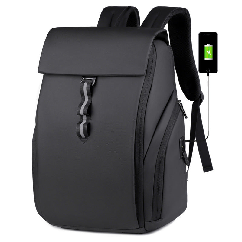 Unisex Laptoprugzak met Slimme Oplaadfunctie en Ergonomisch Design 0