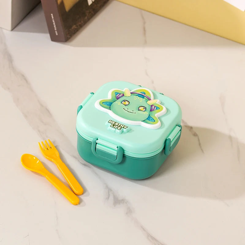Unisex Lunchbox Broodtrommel met Speels Berenmotief 10