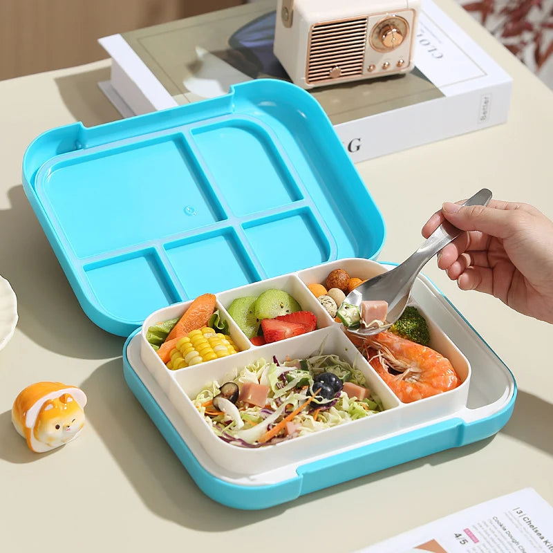 Unisex Lunchbox Cartoonstijl met Berenillustraties 2