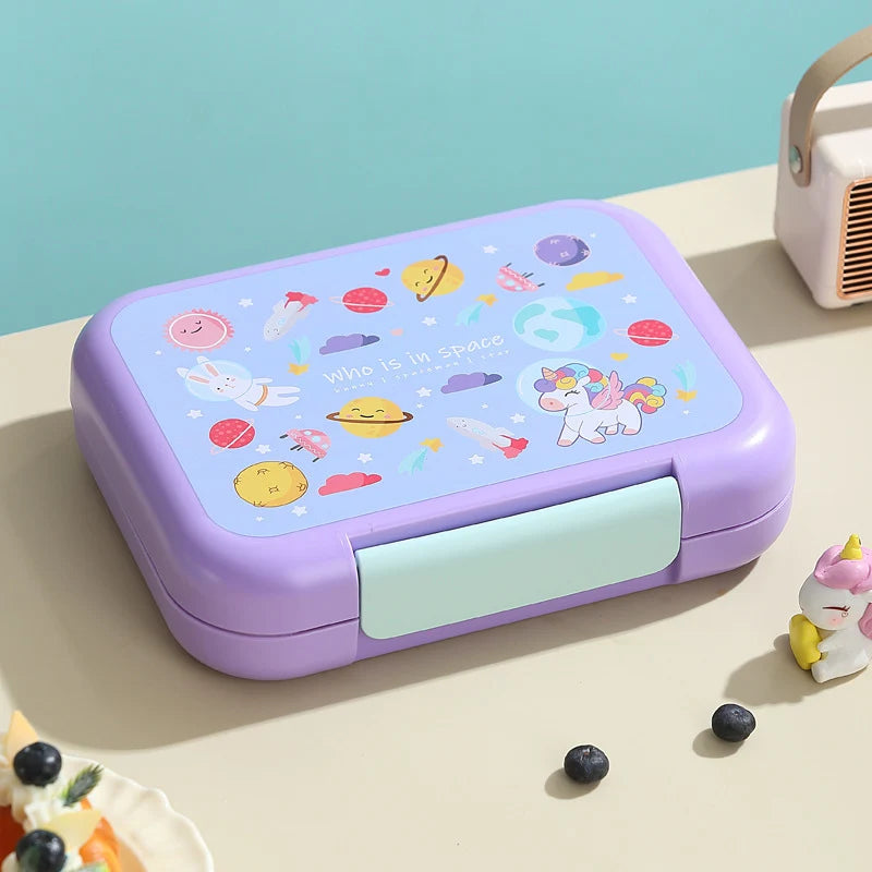 Unisex Lunchbox Cartoonstijl met Berenillustraties 7