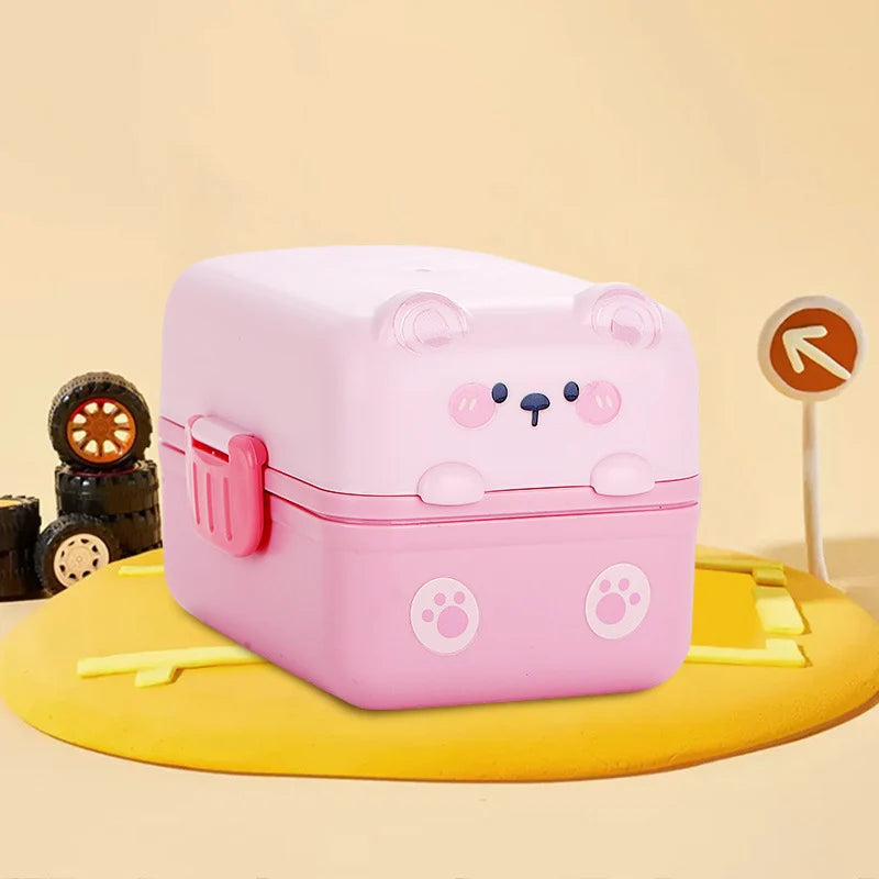 Unisex Lunchbox Dierenthema Speels Ontwerp 2