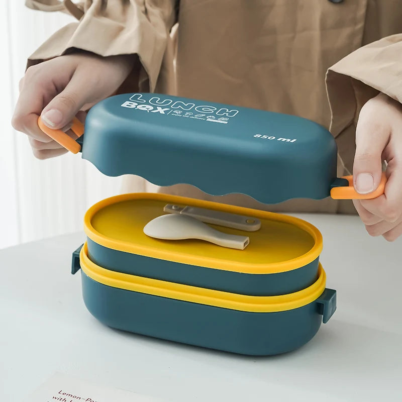 Unisex Lunchbox Lekvrij Met Veilig Sluitmechanisme 3