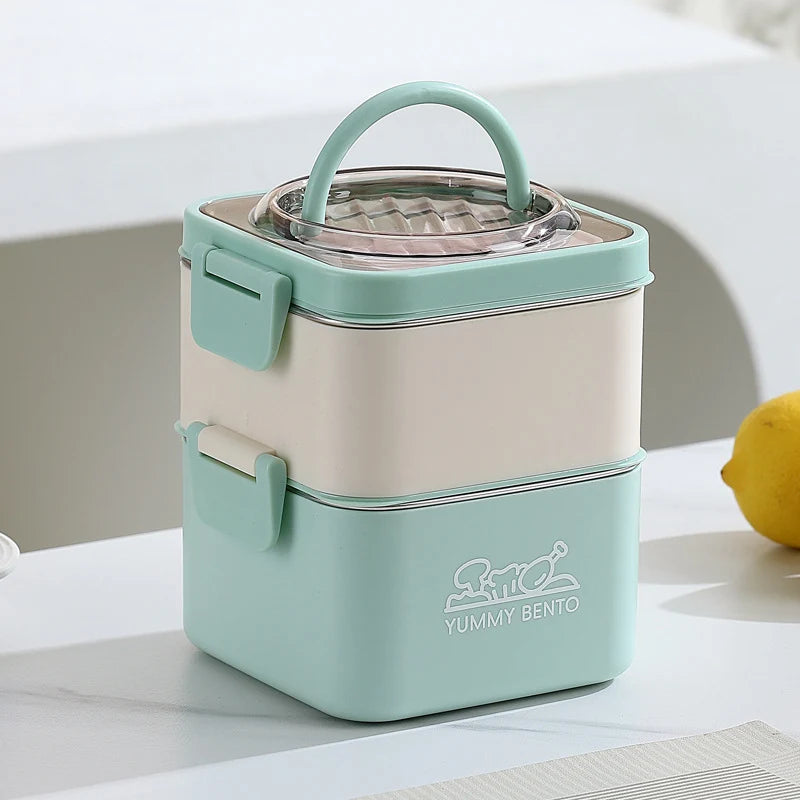 Unisex Lunchbox Met Meerdere Compartimenten Functioneel Design 10