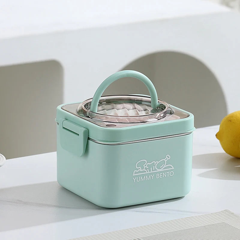 Unisex Lunchbox Met Meerdere Compartimenten Functioneel Design 7