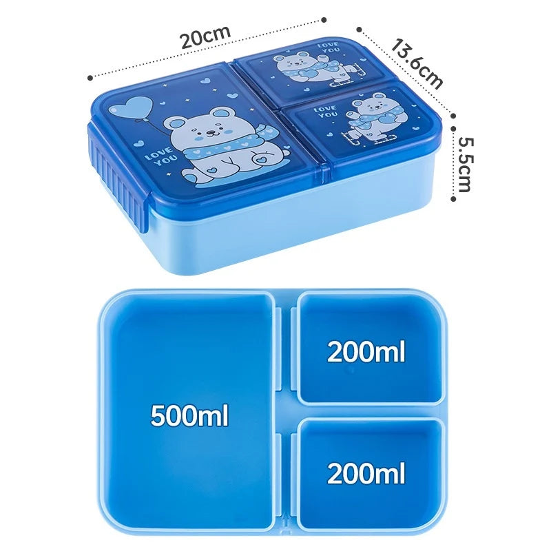 Unisex Lunchbox Met Meerdere Compartimenten Thema 2