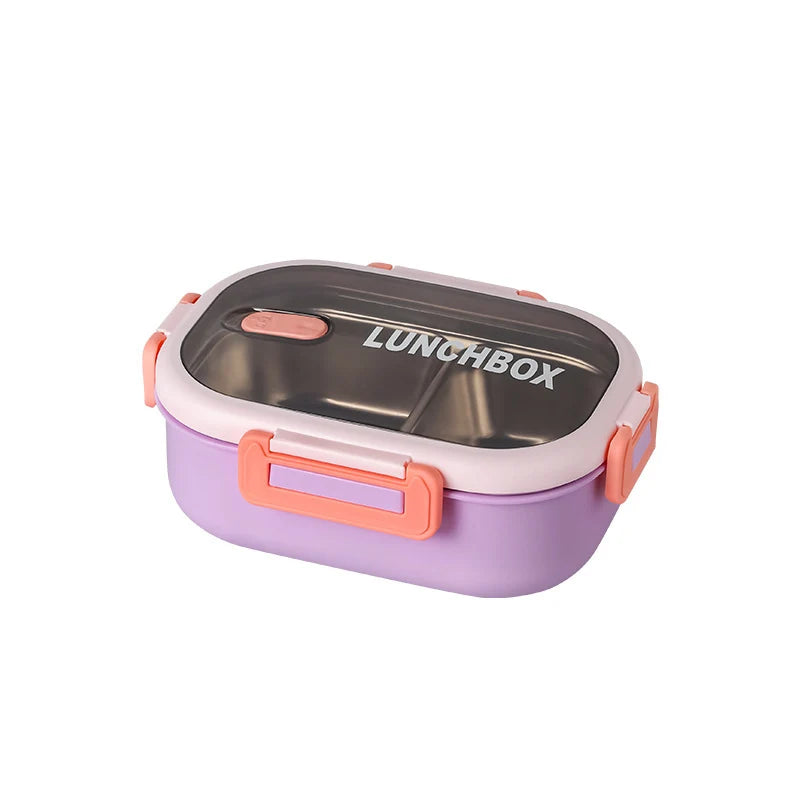 Unisex Lunchbox met Creatief Dierenthema en Meerdere Compartimenten 2