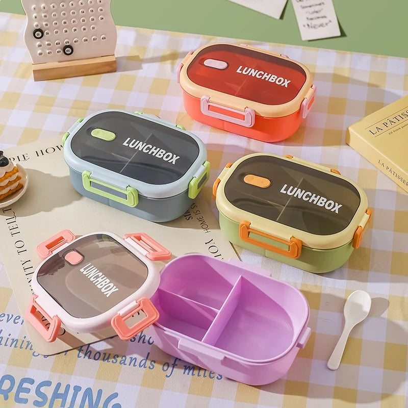 Unisex Lunchbox met Creatief Dierenthema en Meerdere Compartimenten 3