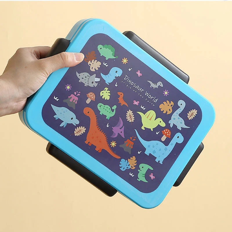 Unisex Lunchbox met Dierenprint en Veilige Sluiting 3