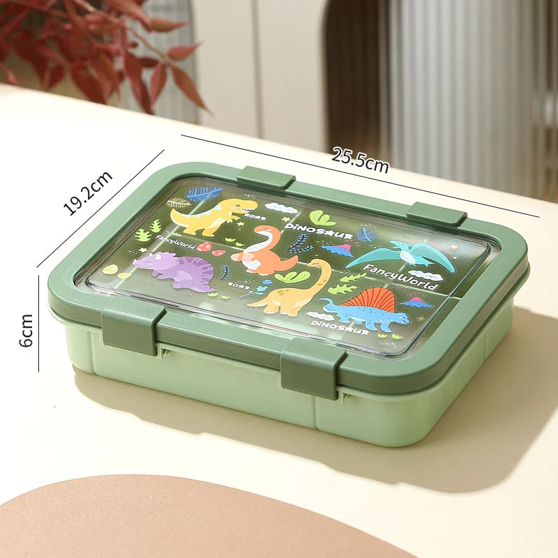 Unisex Lunchbox met Meerdere Compartimenten en Eenhoornmotief 7