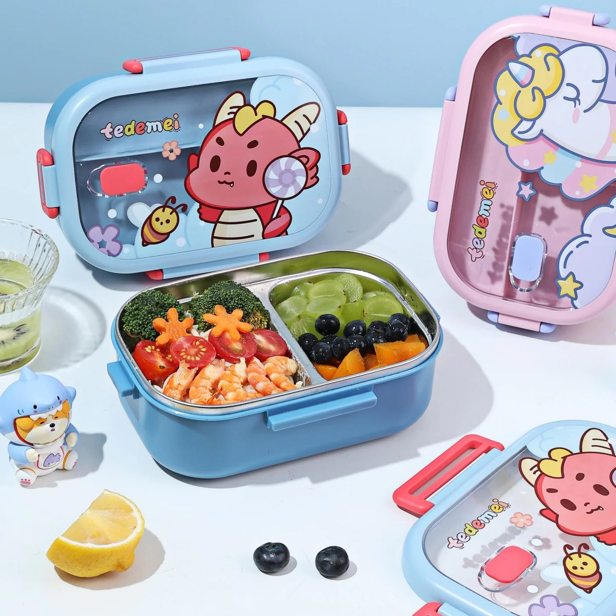 Unisex Lunchboxset Met Creatief Thema 1