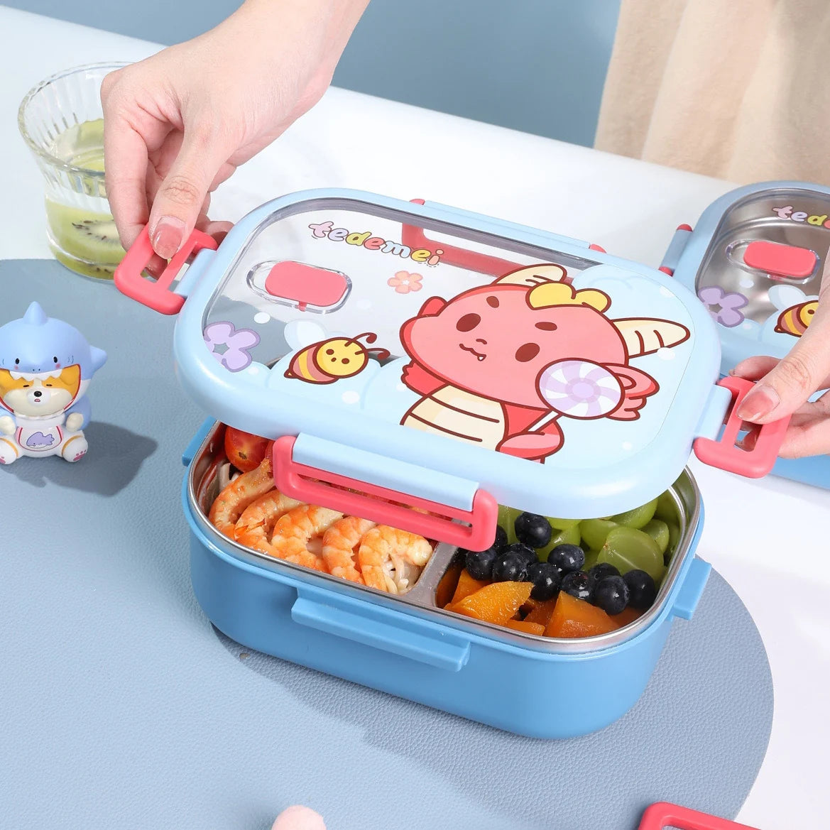 Unisex Lunchboxset Met Creatief Thema 4