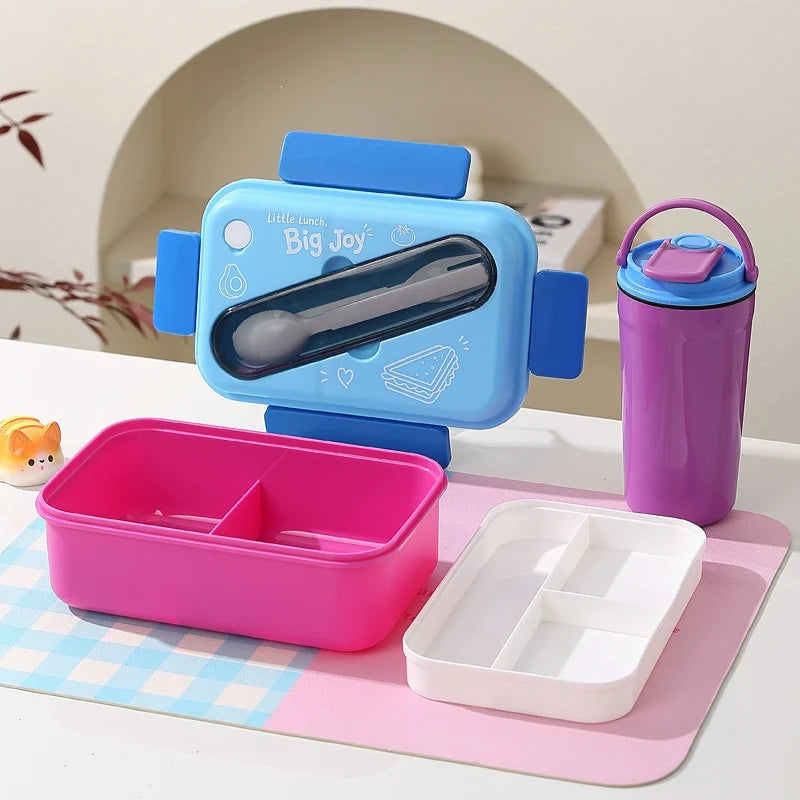 Unisex Lunchboxset Met Meerdere Compartimenten 6