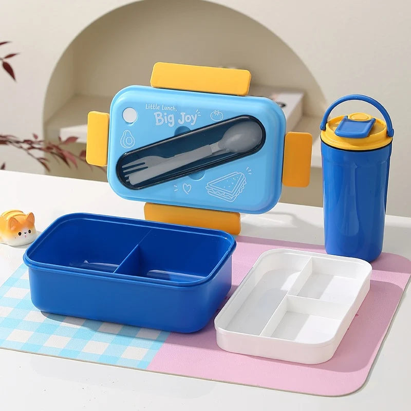 Unisex Lunchboxset Met Meerdere Compartimenten 8
