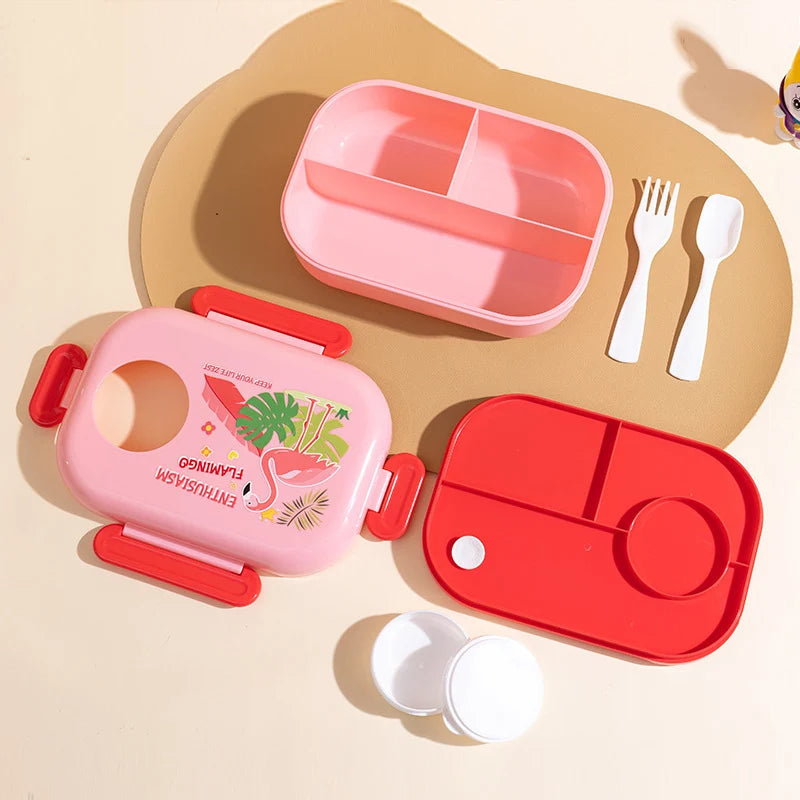 Unisex Lunchboxset met Cartoonontwerp Speels en Functioneel 1