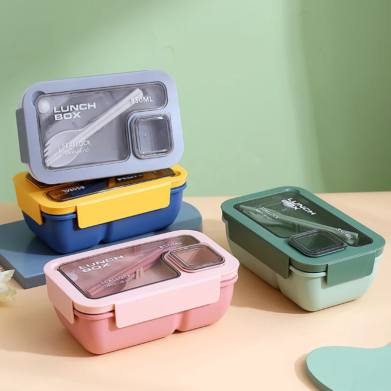 Unisex Maaltijdcontainer met Meerdere Vakindelingen 2