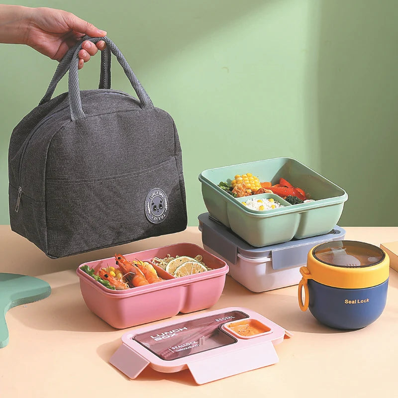 Unisex Maaltijdcontainer met Meerdere Vakindelingen 4