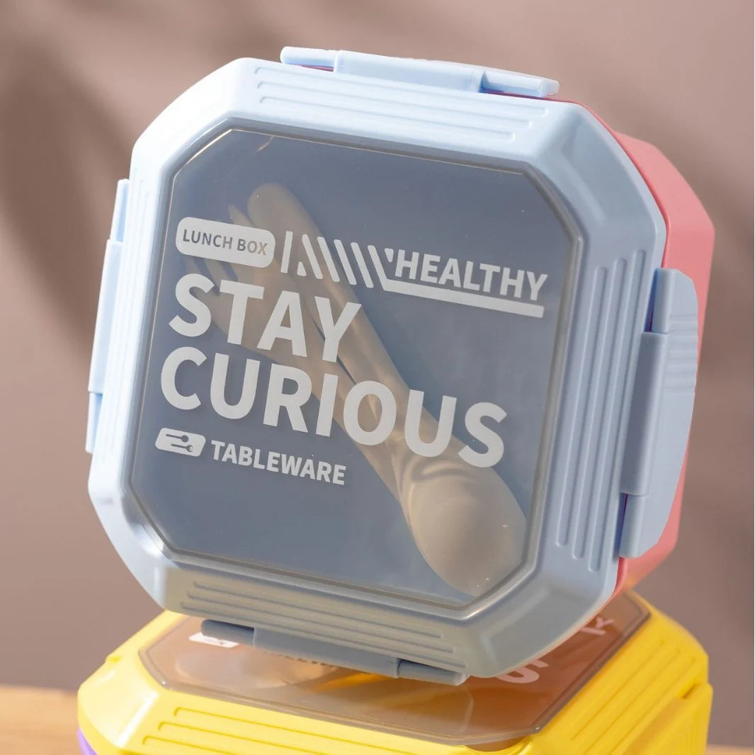 Unisex Maaltijdvoorbereidingscontainer Met Meerdere Compartimenten 4